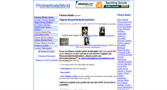Desktop Screenshot of fitnessmodelworld.com