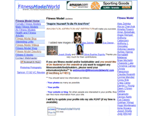 Tablet Screenshot of fitnessmodelworld.com